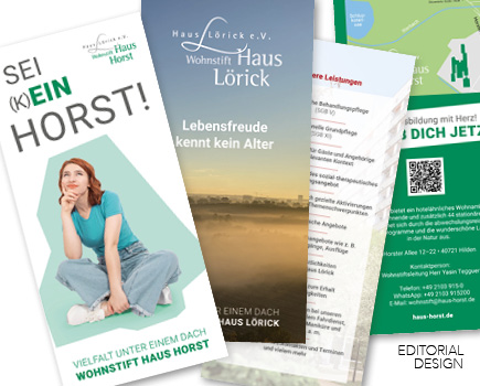 Beispiel 1 zu Editorial Design - Folder